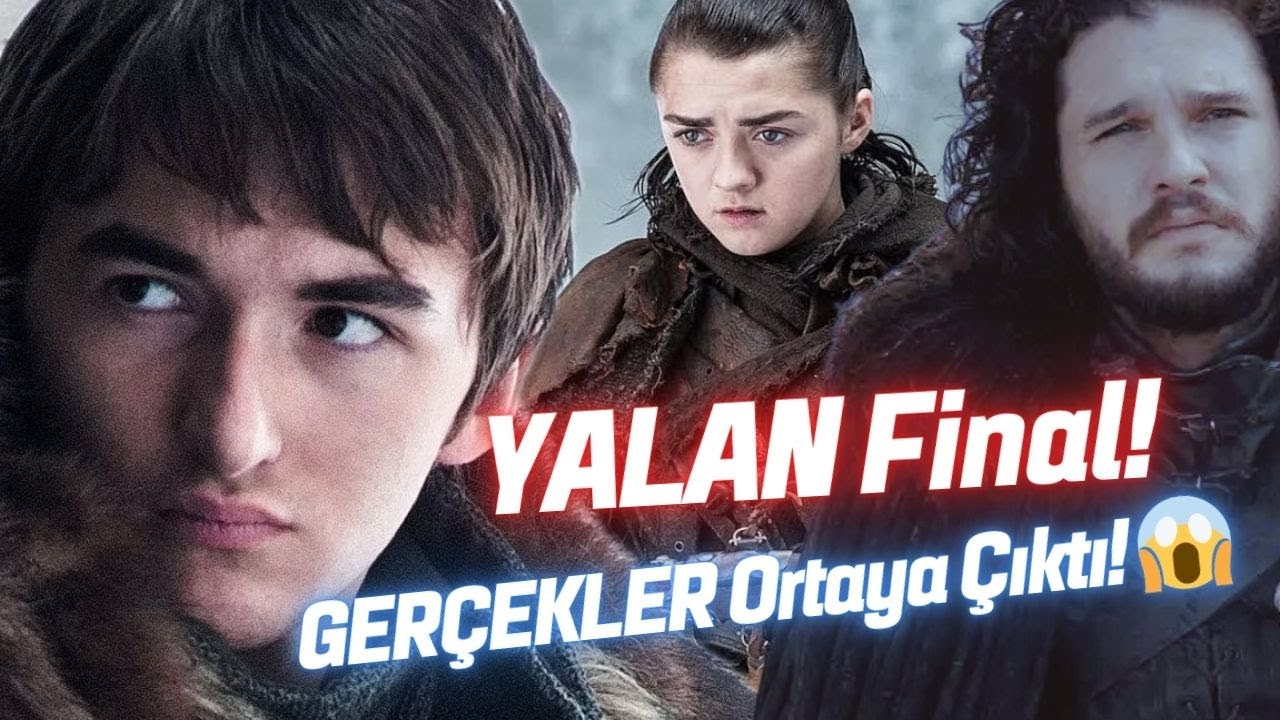 ŞOK EDİCİ GERÇEK: Game of Thrones'un GERÇEK Sonu Bu Değil! 🤯
