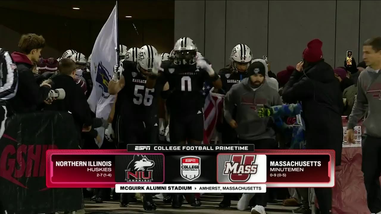 NCAA Football 2025: Northern Illinois at UMass