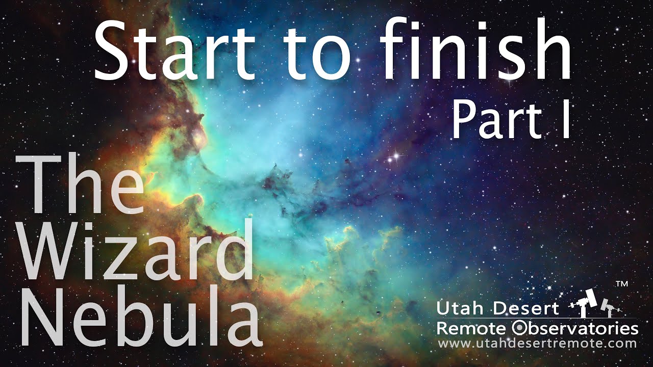 Wizard Nebula Capture and PixInsight Process for Beginners Pt 1
