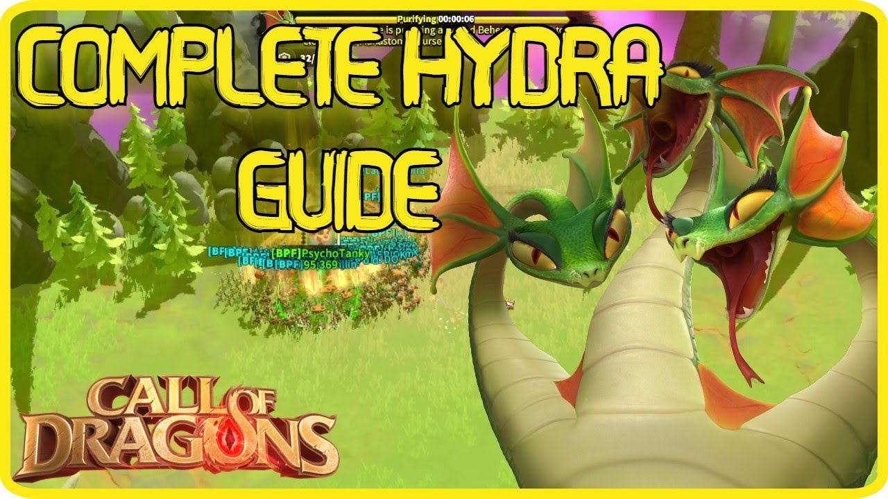 Call Of Dragons: Easy Hydra Guide!