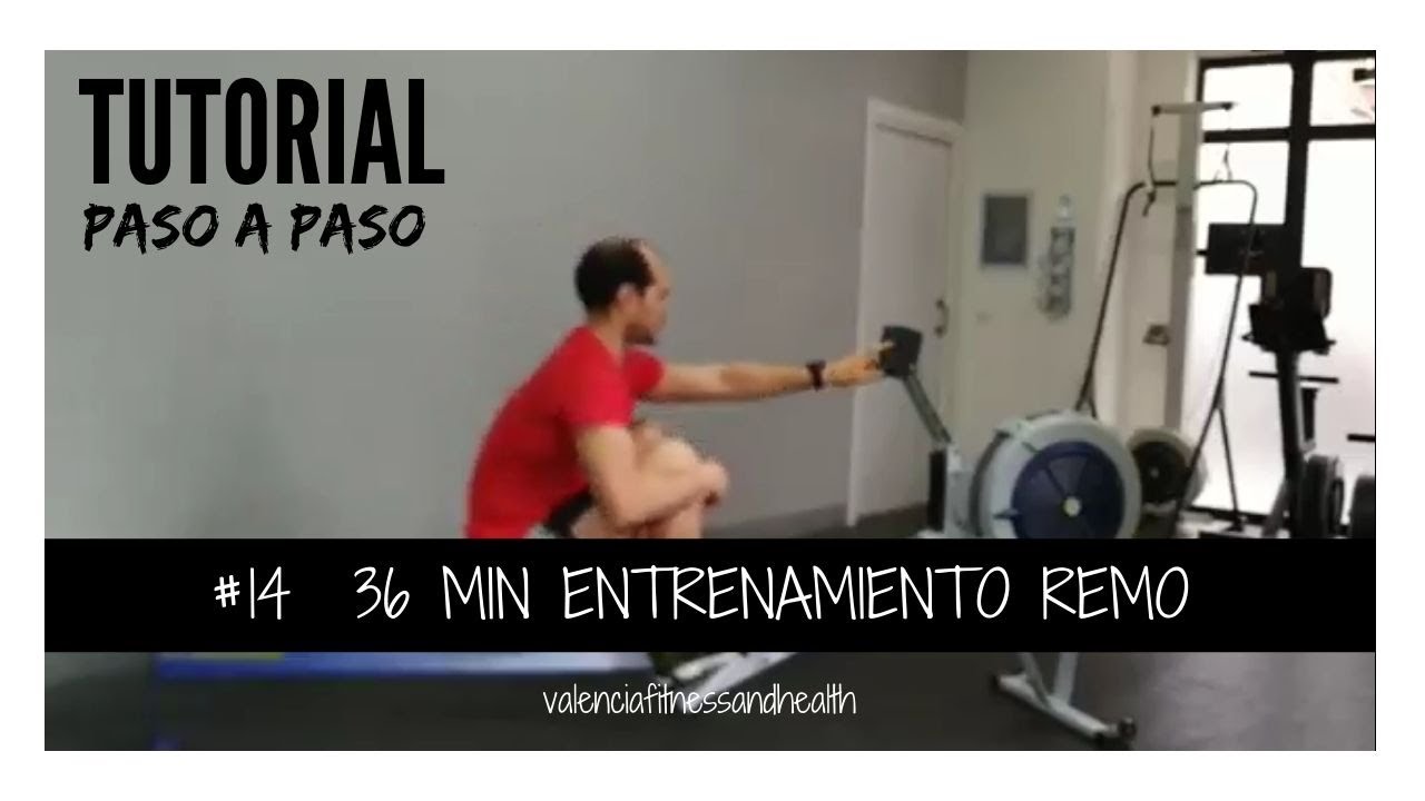 🕐 36 minutos entrenamiento REMO INDOOR PM3. ❤ CARDIO remo CONCEPT 2