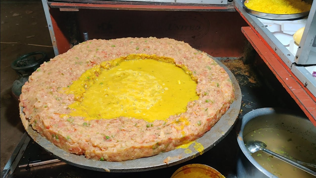 PAV BHAJI || MAKING OF 100+ PLATES || INDIAN STREET FOOD || @ RS. 70/- Per Plate