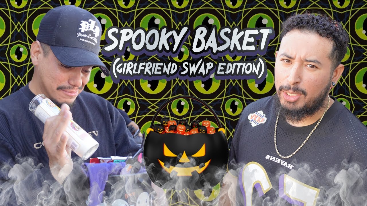 I MADE MY BEST FRIEND'S GIRLFRIEND A SPOOKY BASKET!!! | Maple Alley