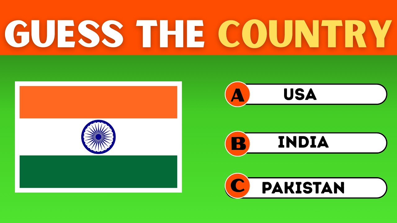 Guess The Flag 🌍 | 30 Countries Challenge | How Many Can You Get Right? BRAIN BUSTER QUIZ
