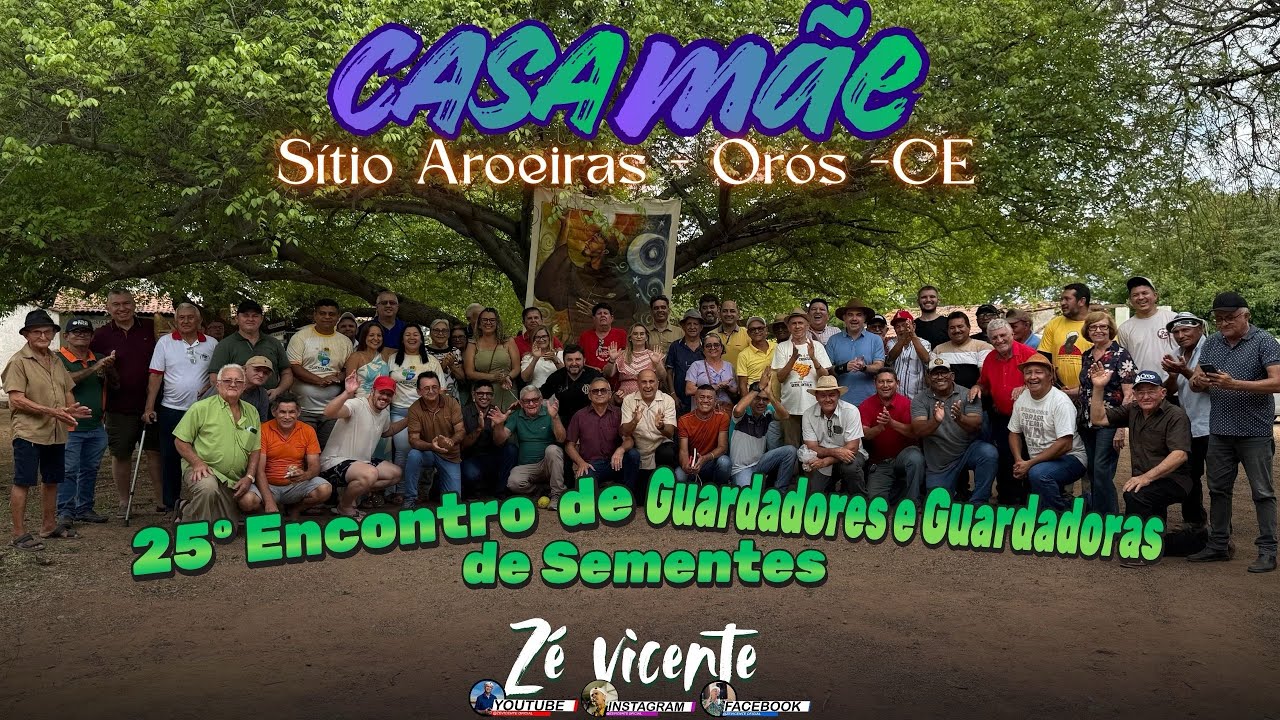 Encontro de Guardadores e Guardadoras de Sementes e Experiências de Chuva - 2026