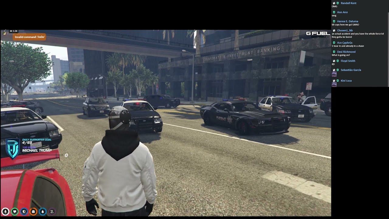 Randy Bullet reports EVERY COP after an ACCIDENT leading to a Weird Chase!! | GTA 5 RP NoPixel 3.0