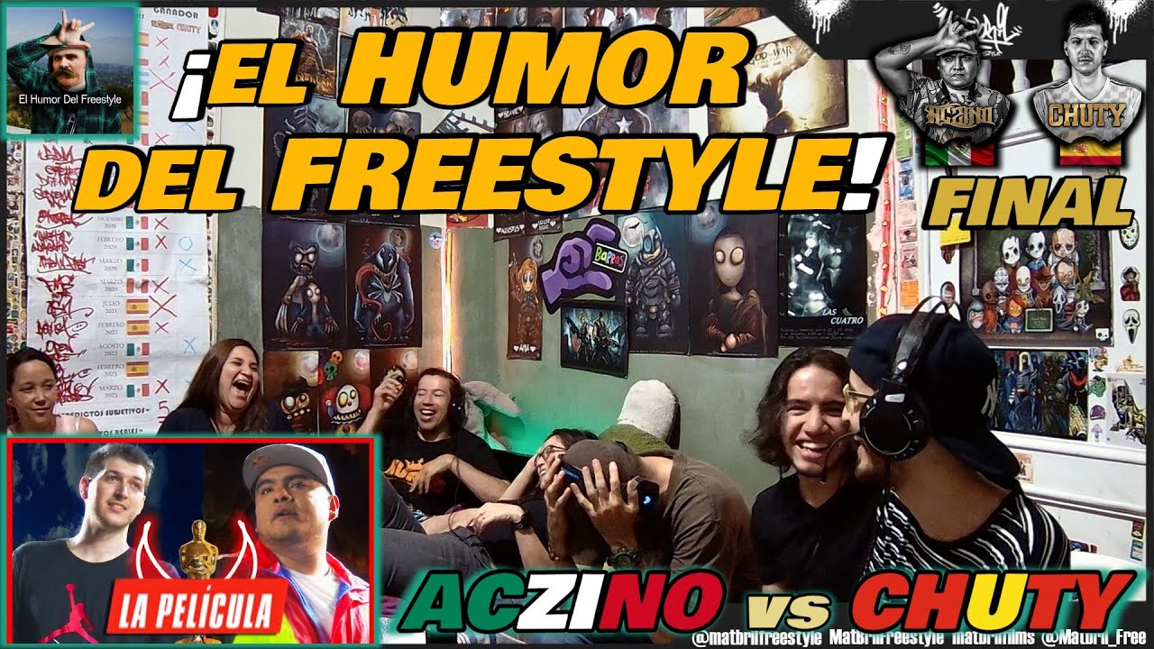 👿😇CAP.19 COLOMBIANOS REACCIONAN a EL HUMOR DEL FREESTYLE ACZINO vs CHUTY - ¿EL FINAL DEL CLÁSICO?🤯