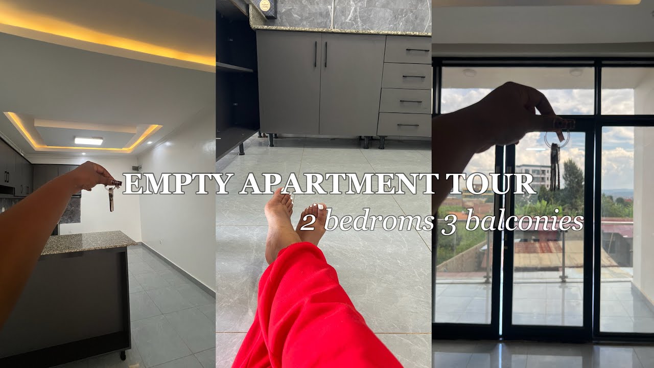 MY EMPTY APARTMENT TOUR☺️✨ GOD DONE DID IT AGAIN😂
