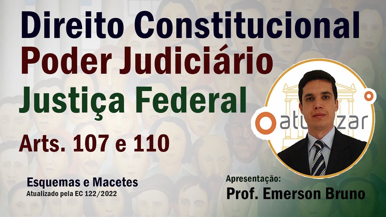 CF88 - Arts. 107 e 110 (TRFs e Seções Judiciárias)