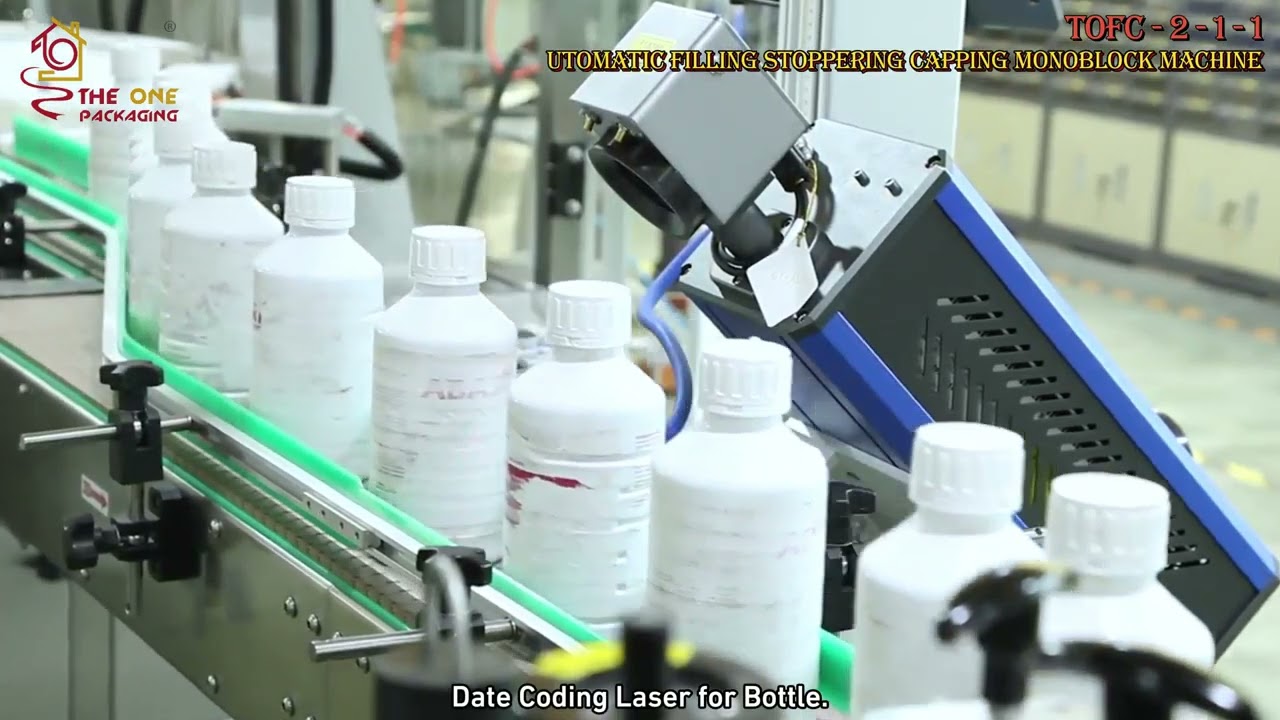 Bottle Filling and Capping Monoblock Machine TOFC-2-1-1