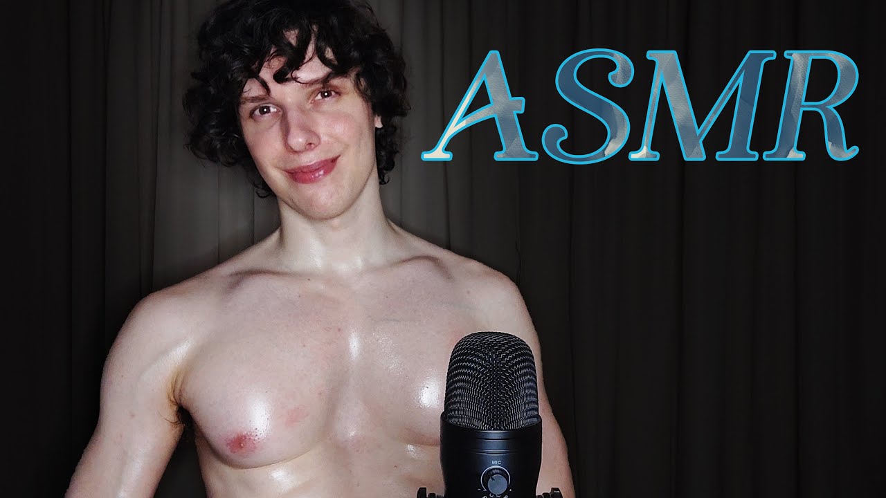 VERY Tingly ASMR Male Body Oiling 💦
