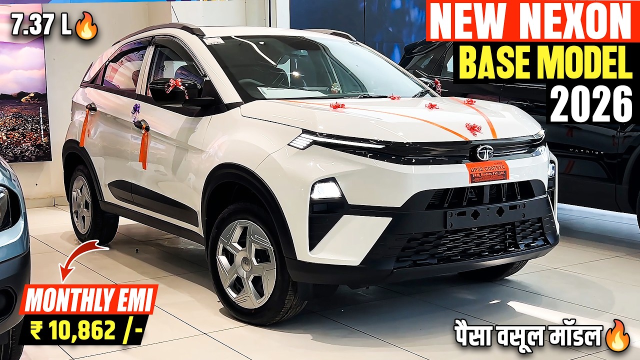 Tata Nexon Base Model 2026 | Finance With On Road Price | Tata Nexon Smart Cng Base Model