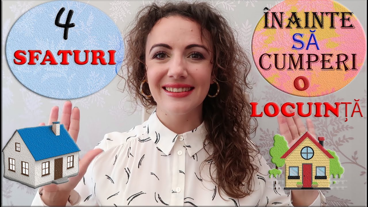 🏡 ÎNAINTE de a cumpăra o casă - 4 SFATURI 🏡🤩