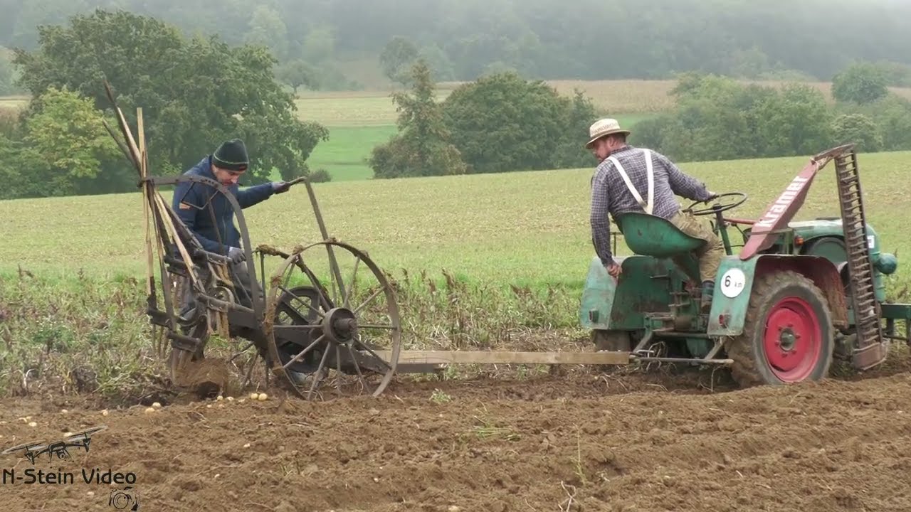 Kramer K12V K12VK Verdampferkühlung ( Kramer Allesschaffer ) bei der Historische Kartoffelernte 2022