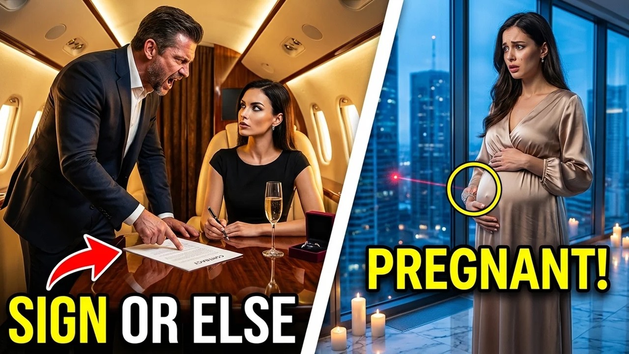 He Humiliated the Flight Attendant on His Jet — Until His Pregnant Wife Triggered a Secret War