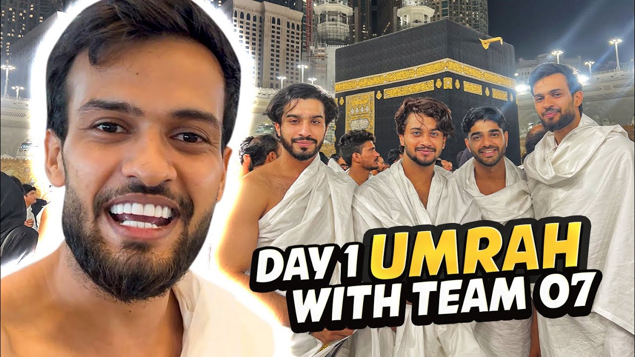 UMRAH WITH TEAM07 | DAY 1 | SHADAN FAROOQUI VLOG