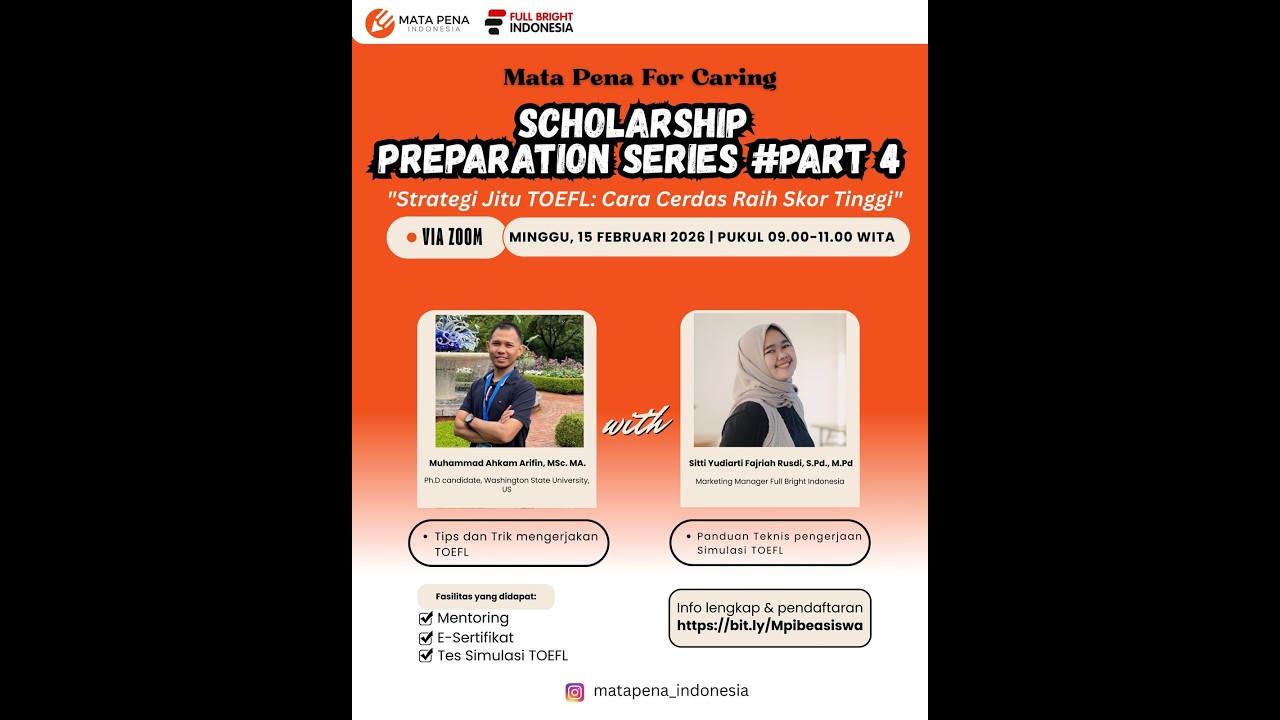 Scholarship Preparation Series #Part 4