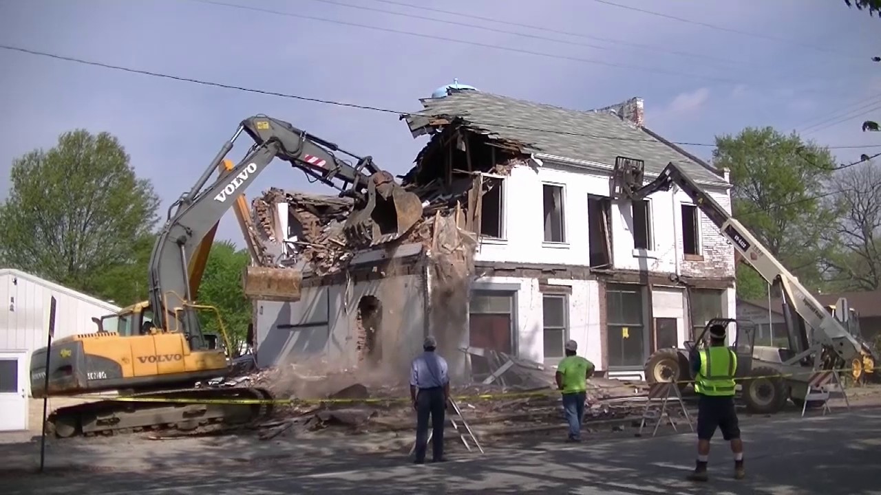 167 Year Old Building Demolished
