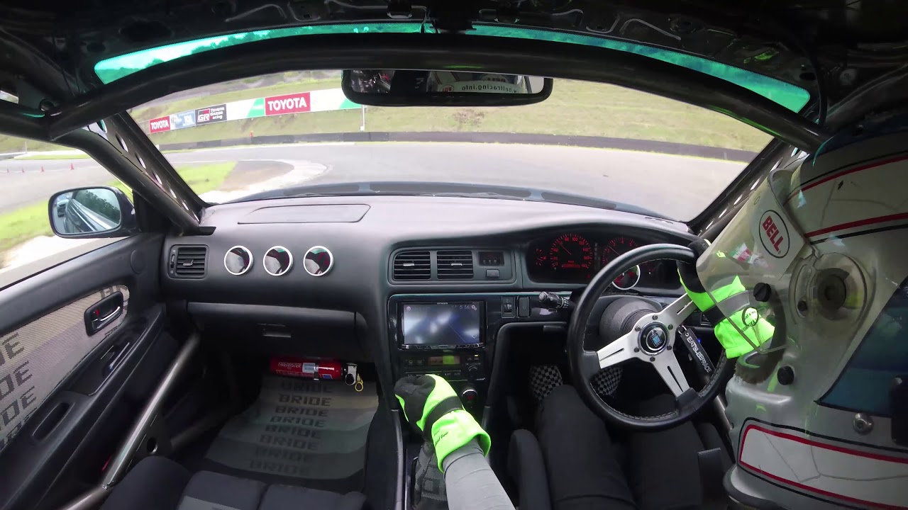 JZX100 1jz drifting at Fuji speedway short track 4heat