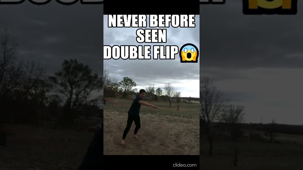 NEVER Before Seen DOUBLE FLIP!!😱😱 - Aerial In | Pseudo Double Flip (Aerial In Shant Out)
