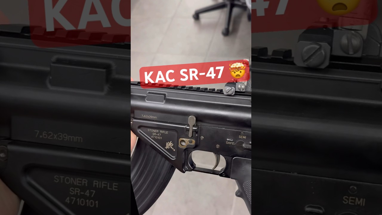 KAC SR-47. 1 of 15 in existence 🤯