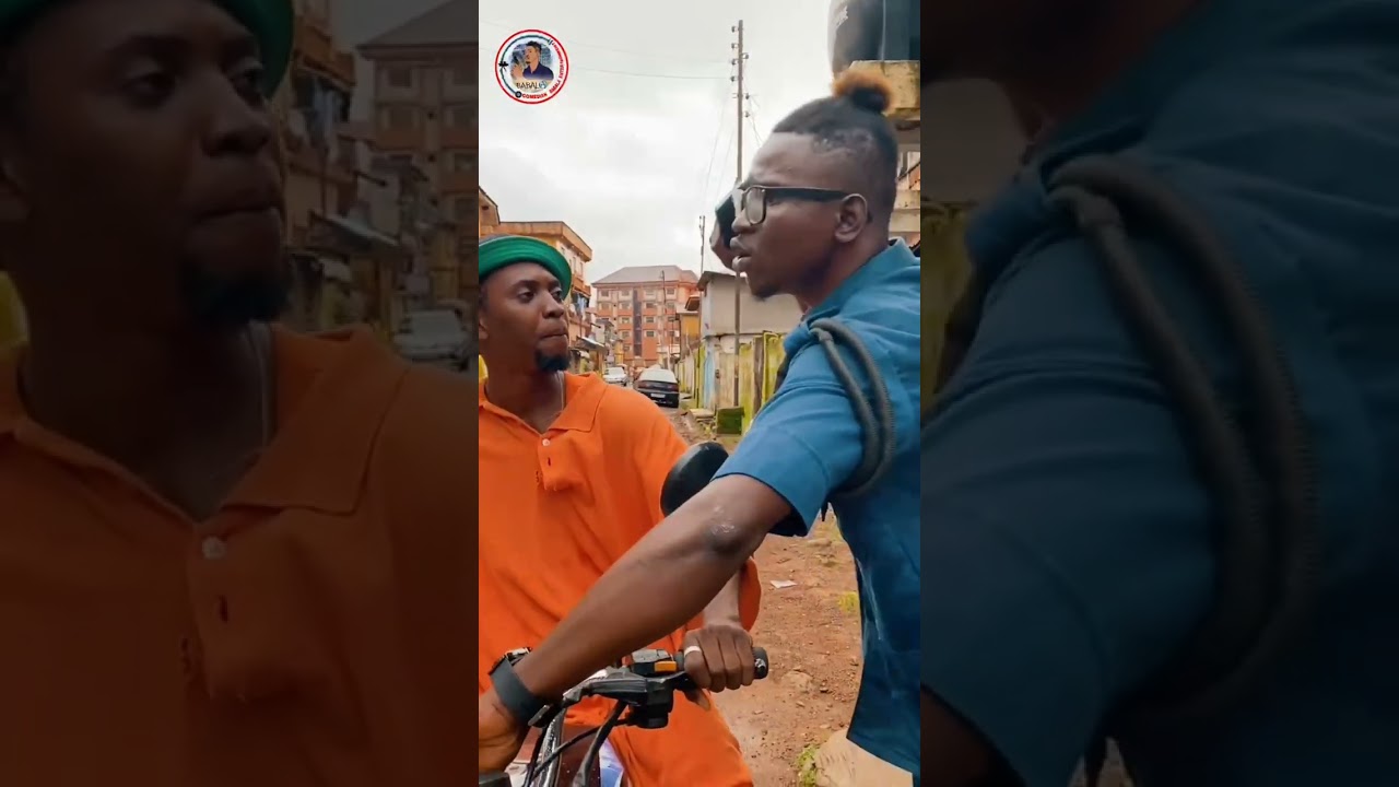 police officer refuse to pay bike rider after travel with him from a very long distance