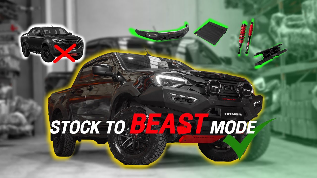 D-Max Blade transformation with 5 mods under 5 minutes - H4X Lift Kit & All Accessories!