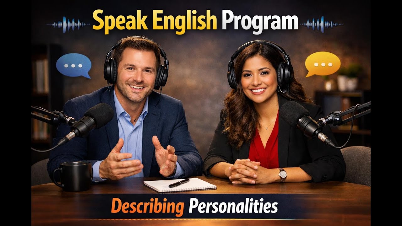 Learn English quickly with podcast | Describing Personalities | Episode 04