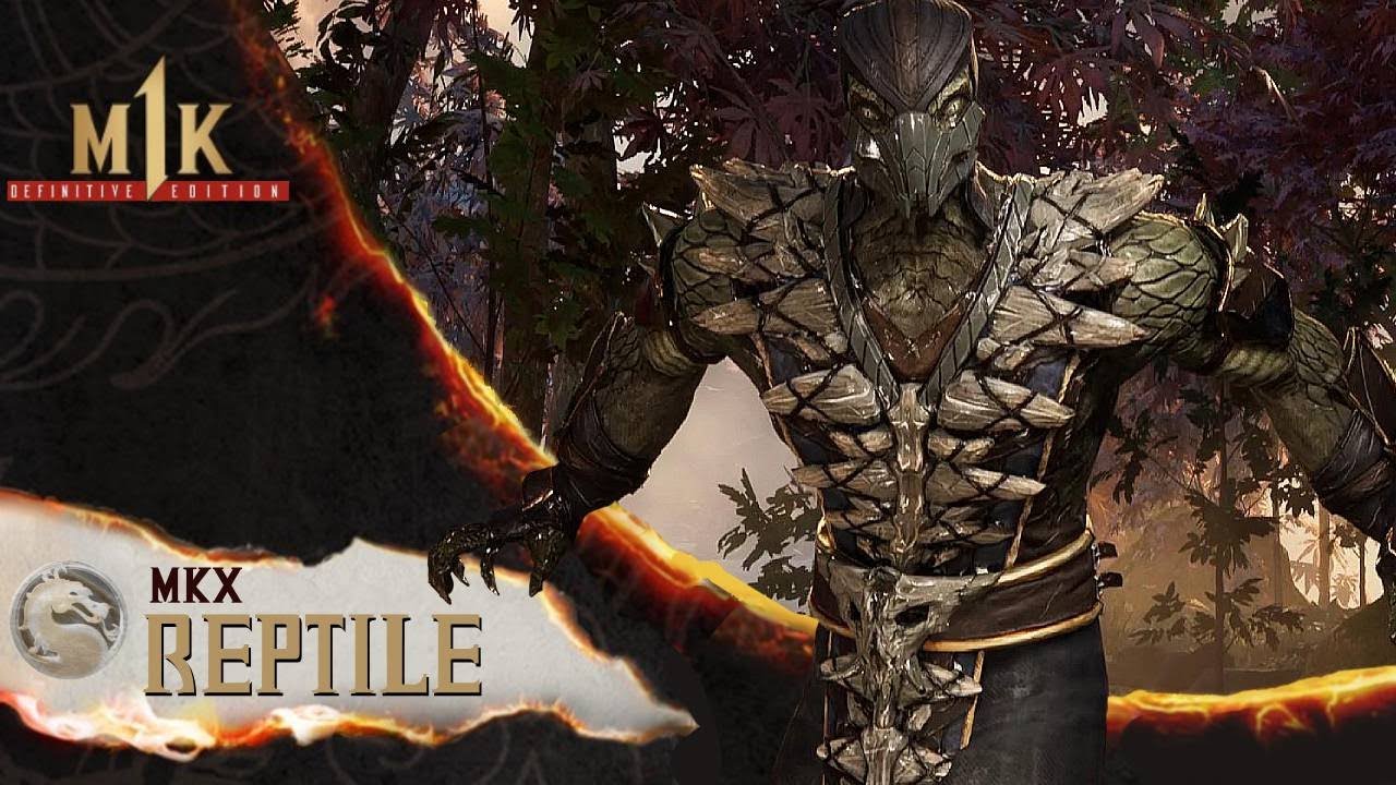 Reptile MKX Is Back! MK1 Gameplay Trailer🔥🎮#reptiles #reptile #mk1 #mortalkombat #triborg  #mkx