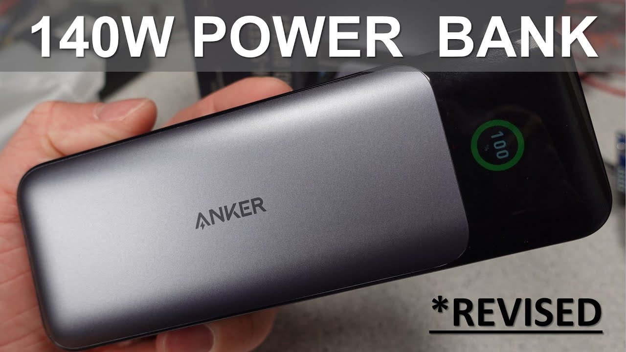Обзор внешнего аккумулятора Anker 737 PowerCore 24K Power Bank 140W PD 3.1 USB — обновленный
