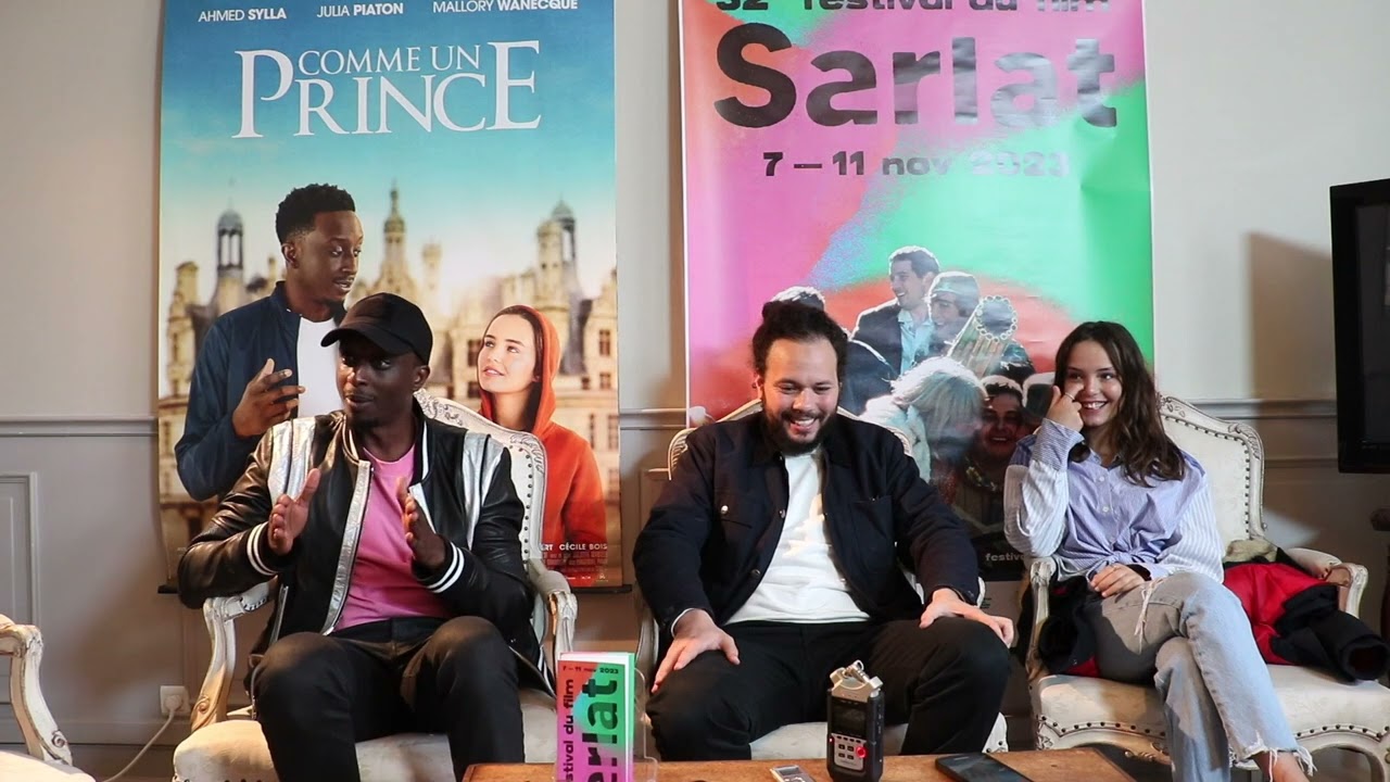 Comme un prince : Rencontre avec Ali Marhyar,  Ahmed Sylla et Mallory Wanecque