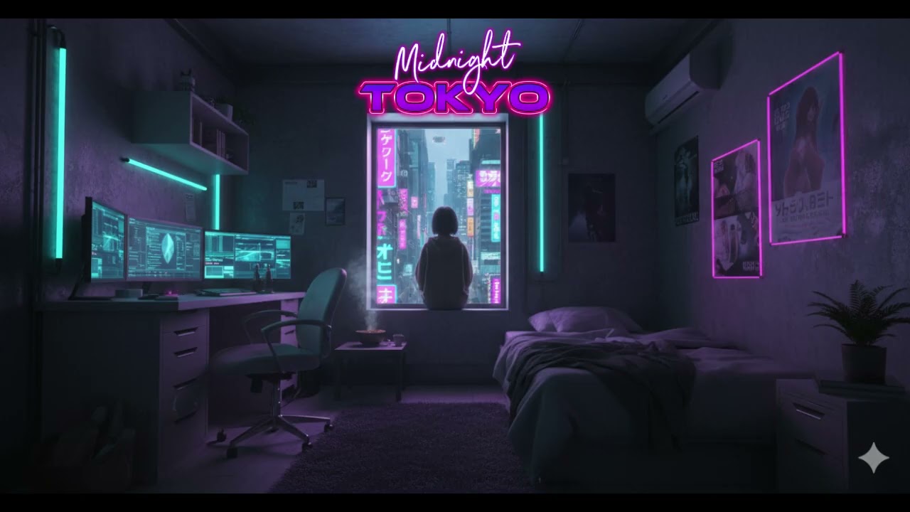 Lo-fi Chill Tokyo Night | Focus & Study Music 1h