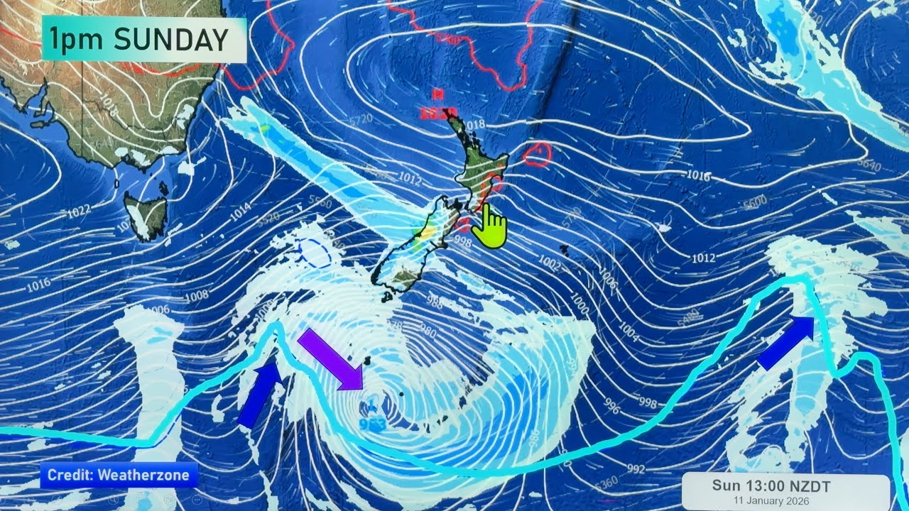 NZ: Scorching weekend for some, widespread gales possible on Sunday