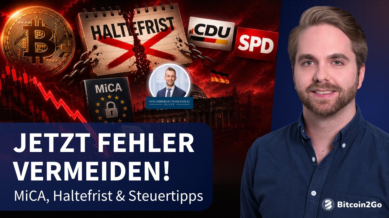 BESCHLUSS: Haltefrist vor dem Aus, Krypto-Steuern wie Aktien!? - Alles, was du jetzt wissen musst!