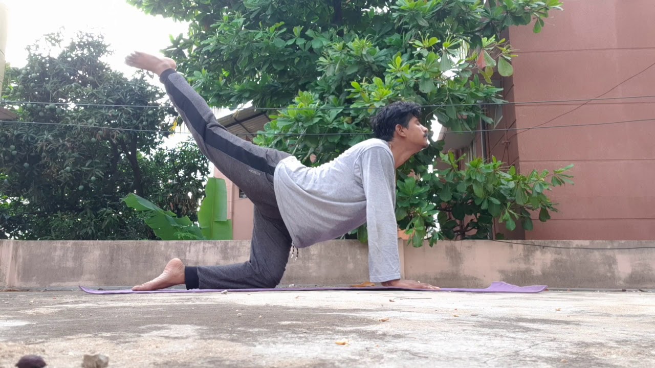 Nadi vibhajan or cat stretch, correct way of doing. Please read instructions in description.