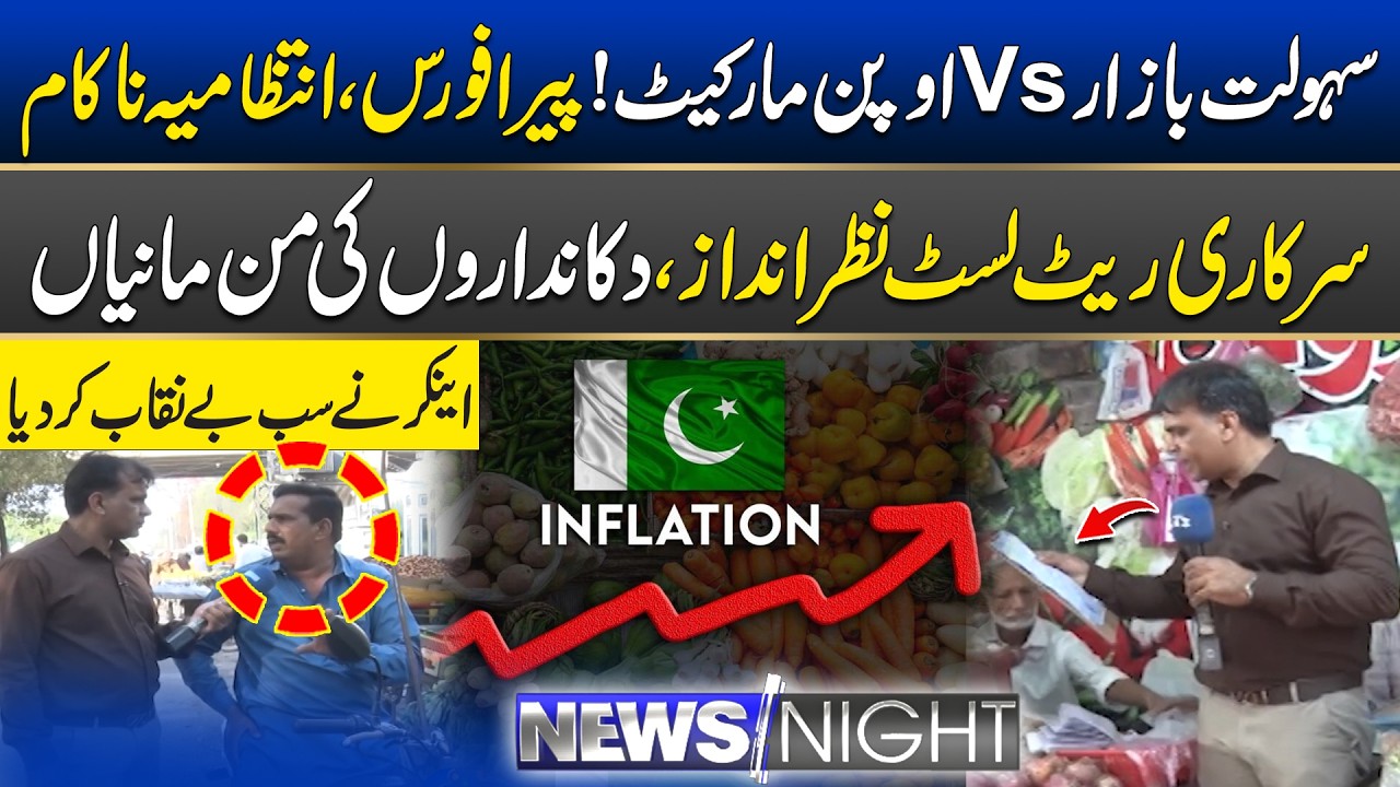 Open Market vs Sahulat Bazaar | The Failure of Administration | 12 March 2026 | News Night