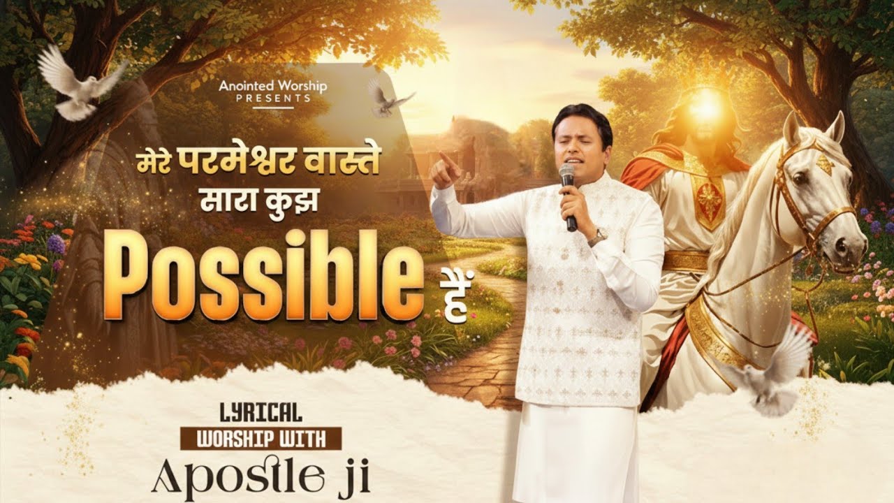 🎶ਸਾਰਾ ਕੁੱਝ POSSIBLE ਹੈ.. Anm Worship Song 🎵 🎶 worship with Apostle Ankur Yoseph Narula 