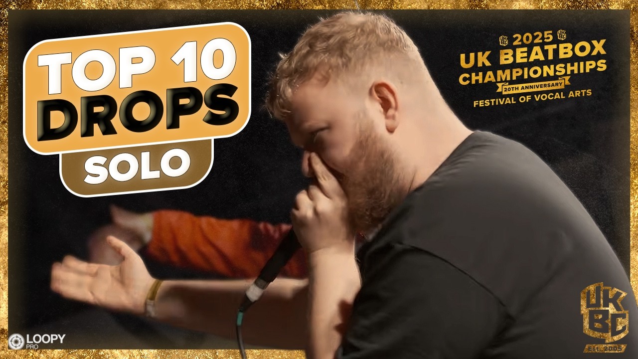 Top 10 SOLO DROPS 🤯 | UK Beatbox Championship 2025 (Craziest Moments!)