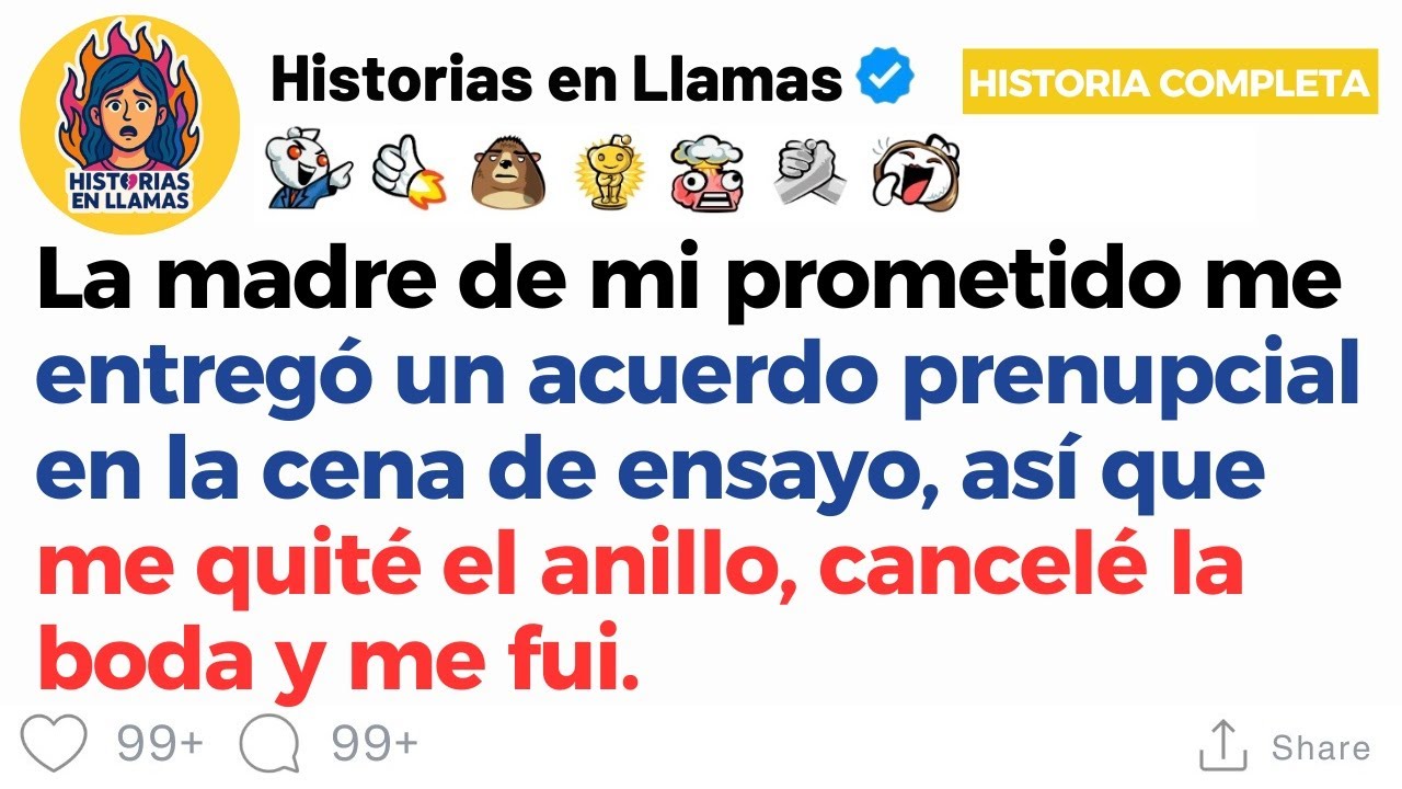 [HISTORIA COMPLETA] La madre de mi prometido me entregó un acuerdo prenupcial en la cena de ensayo