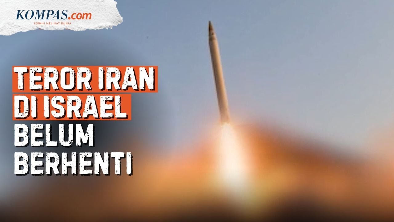 Langit Israel Menyala! Sirene Meraung-raung Dihujani Salvo Rudal Iran