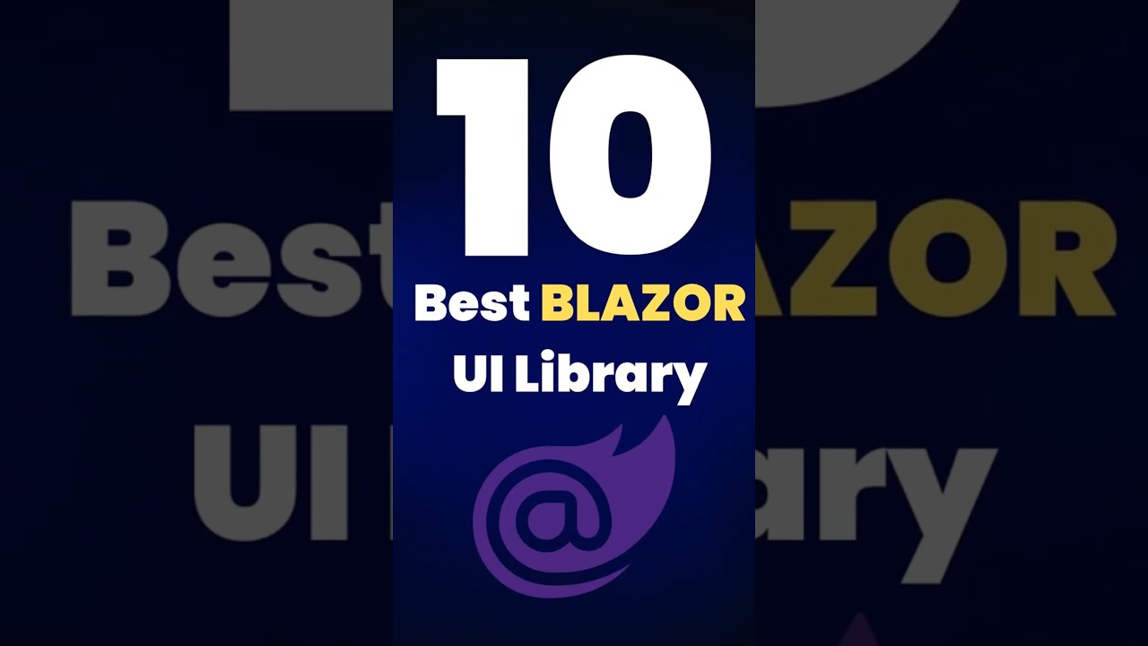 10 лучших компонентов пользовательского интерфейса Blazor для улучшения веб-приложений