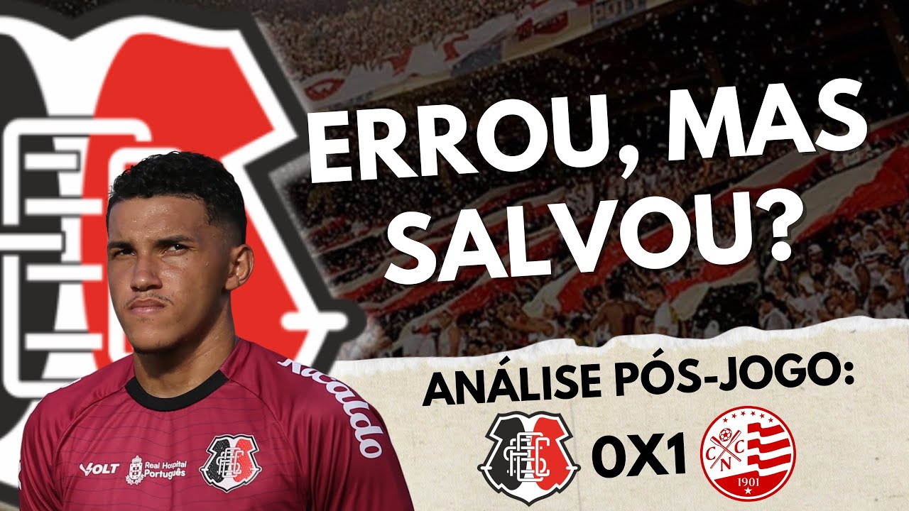 Santa Cruz 0x1 Náutico: falha, pênalti e a redenção de Rokenedy na semifinal