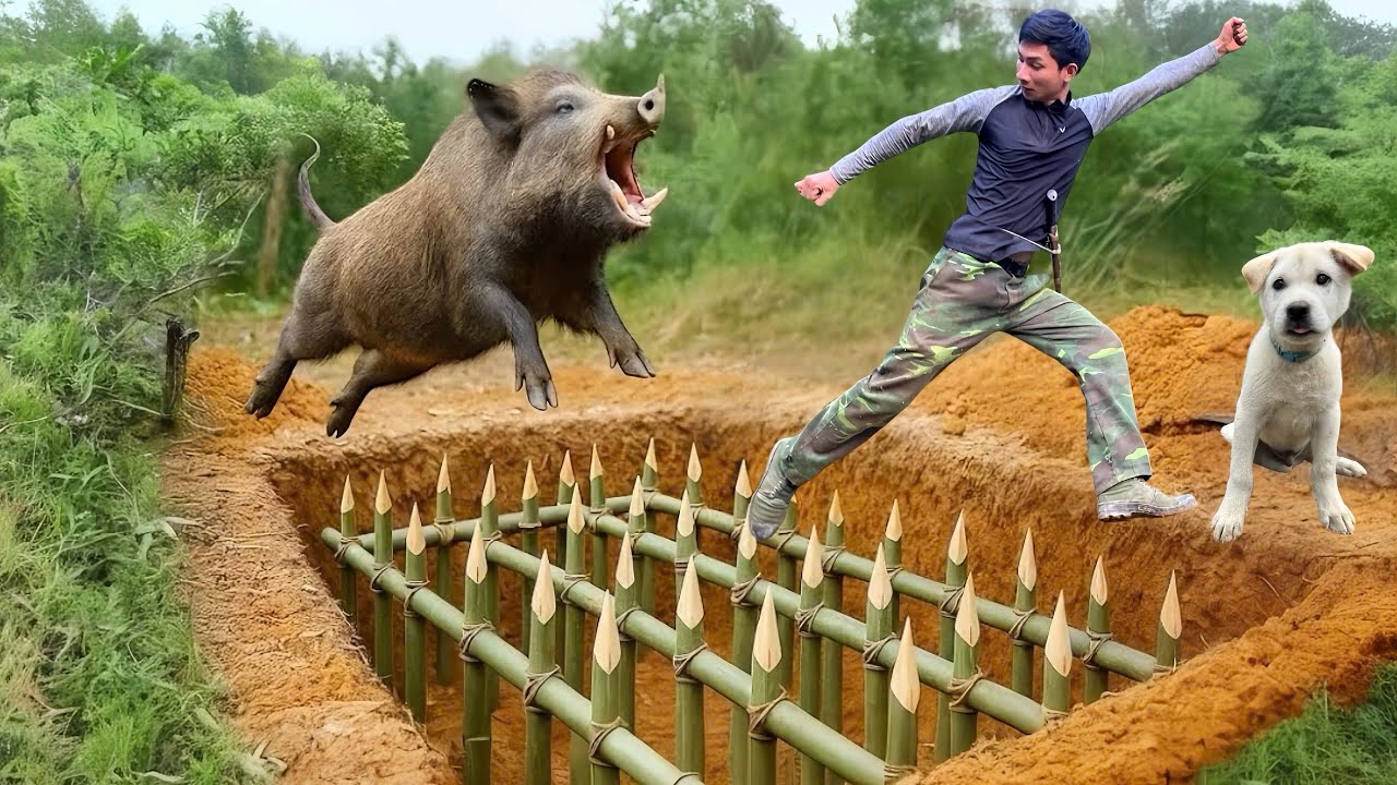 Off-Grid Wilderness Life | Ancient Boar Traditions & Caring for a Tamed Wild Boar