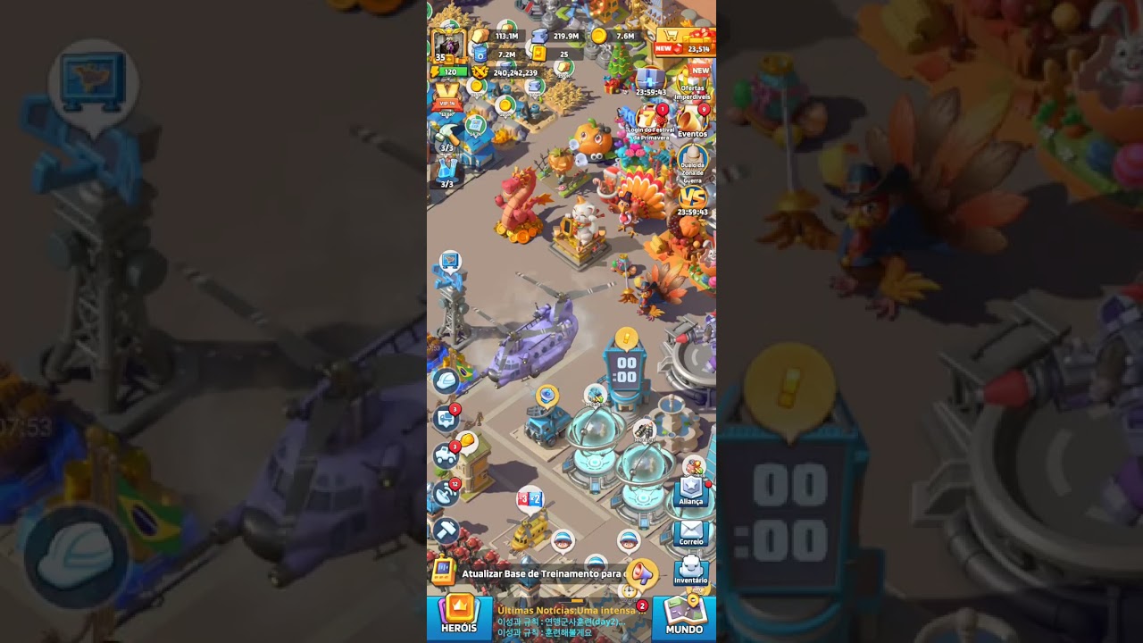 LAST WAR - Tour pela conta + T11 e dicas