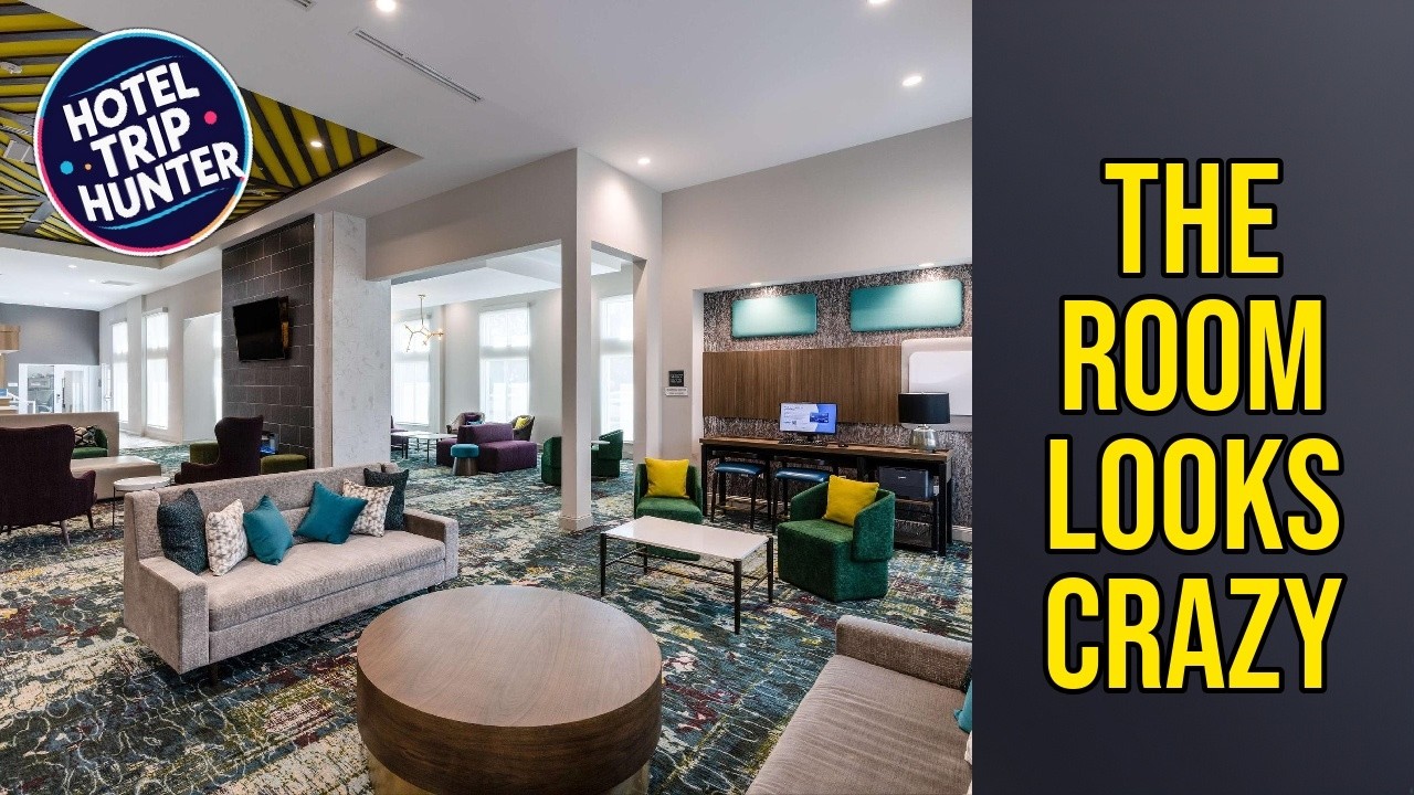 Hilton Garden Inn St. Augustine-Historic District - The Room Looks Crazy | St. Augustine (FL)⭐
