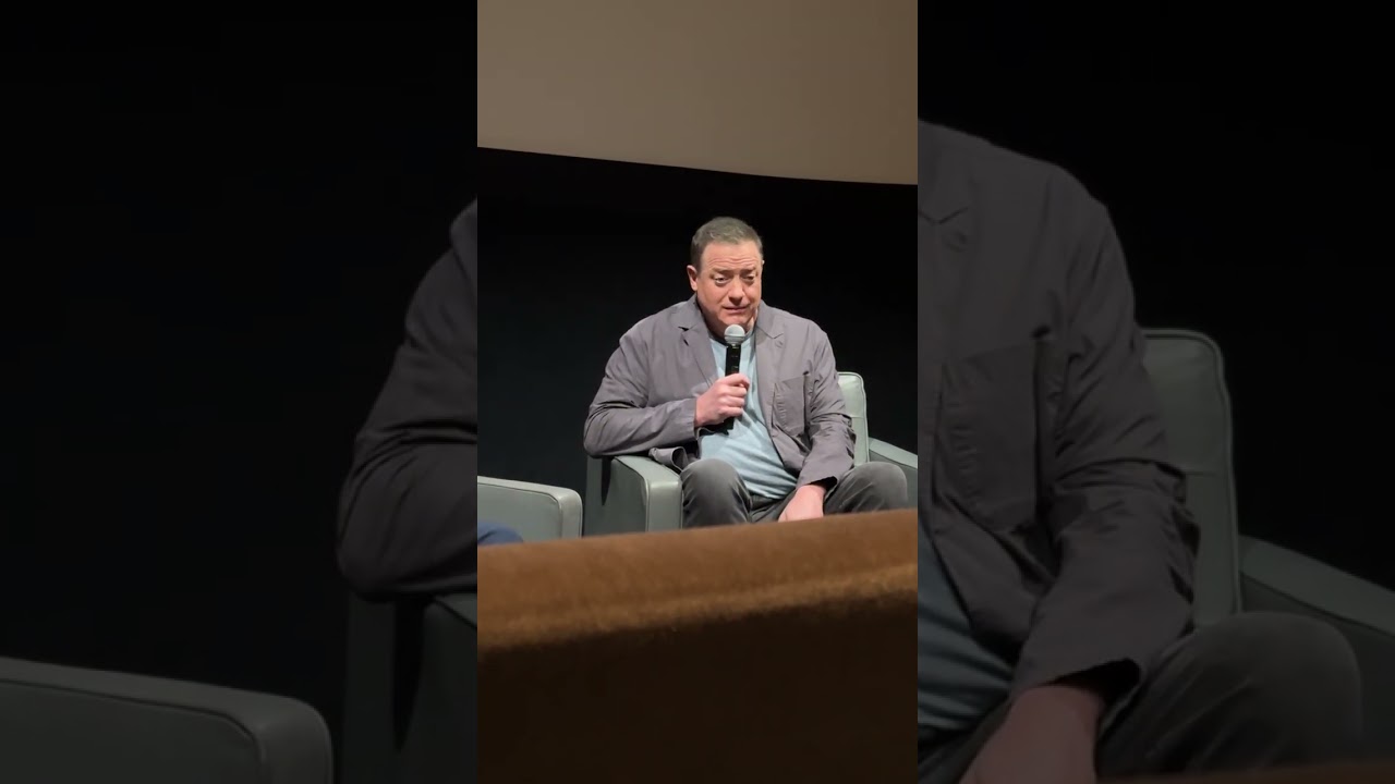 出租家庭 RENTAL FAMILY Q&A with 布蘭登·費雪 Brendan Fraser at CAA on 11/16/2025.