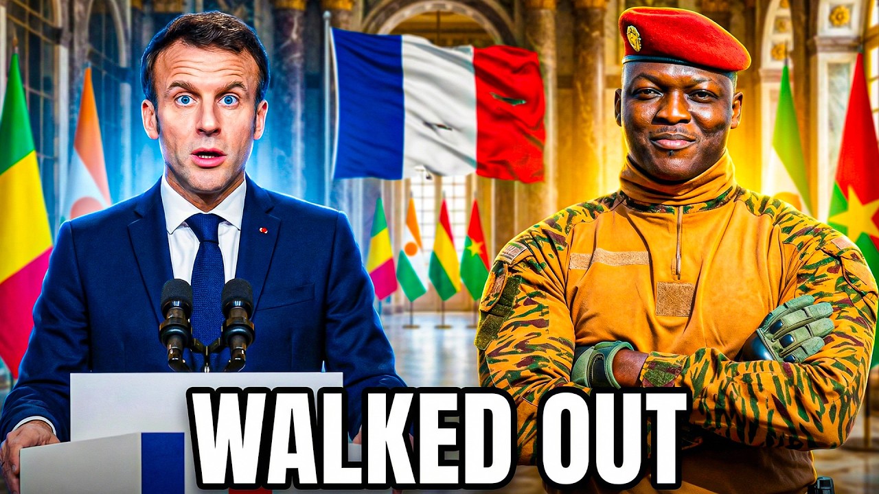 Traoré walked out on Macron mid-speech... what he said next made France recall their ambassador