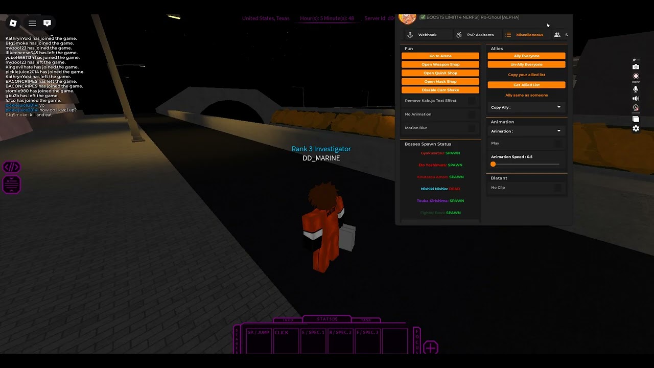 Ro Ghoul roblox script