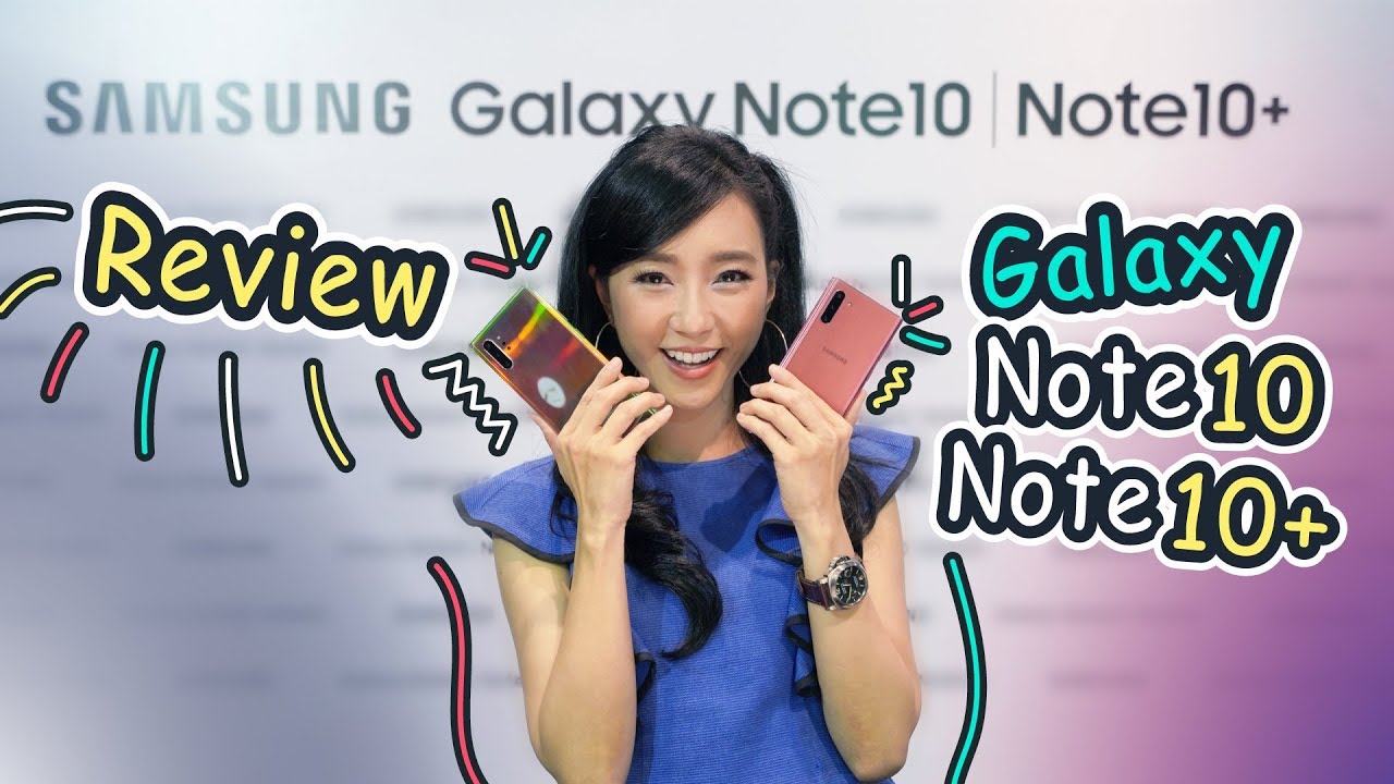 Galaxy Note 10 รีวิว - เบา ฟีเจอร์ใหม่เพียบ!!  Note 10+ จับจริง ลองจริง รีวิว Samsung Galaxy Note 10