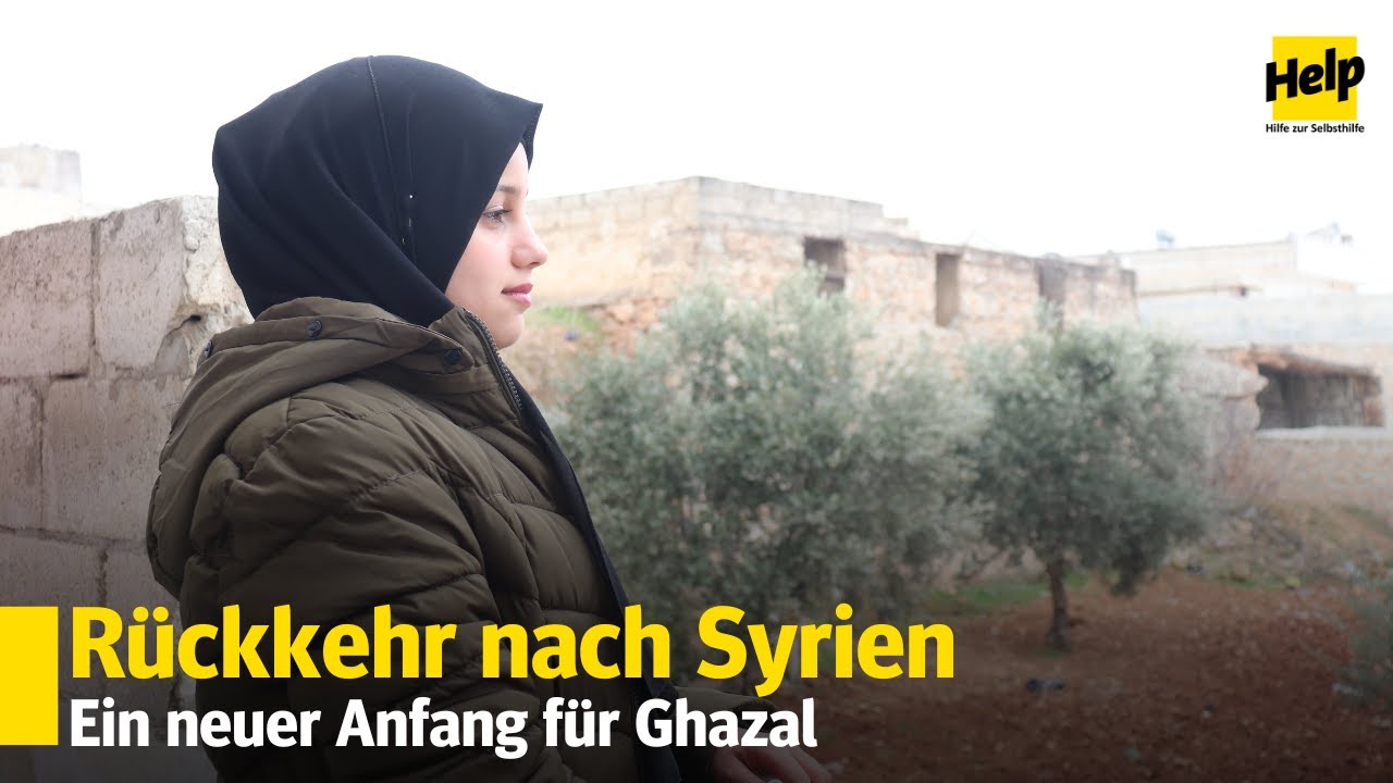 Rückkehr nach Syrien – ein neuer Anfang für Ghazal | Help – Hilfe zur Selbsthilfe